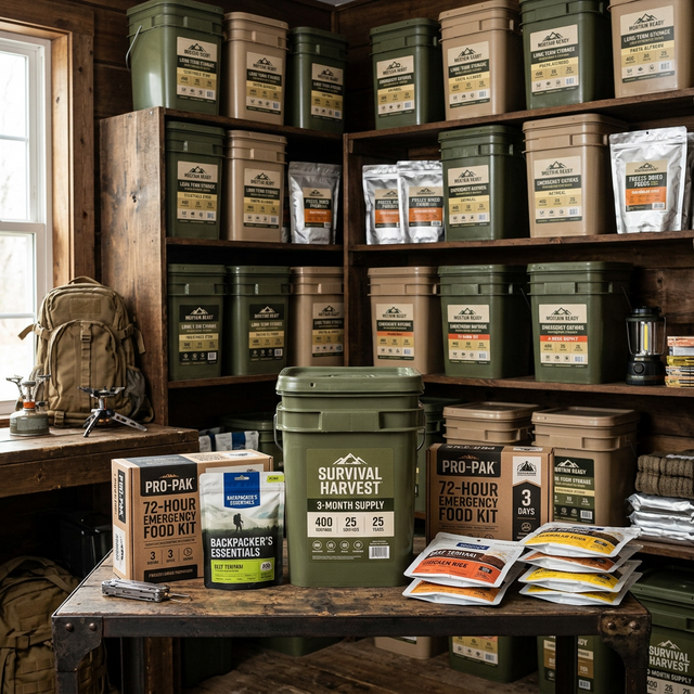 My Patriot Supply Emergency Food Kits